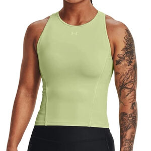 Under Armour crop green /yellow tank size l wm30